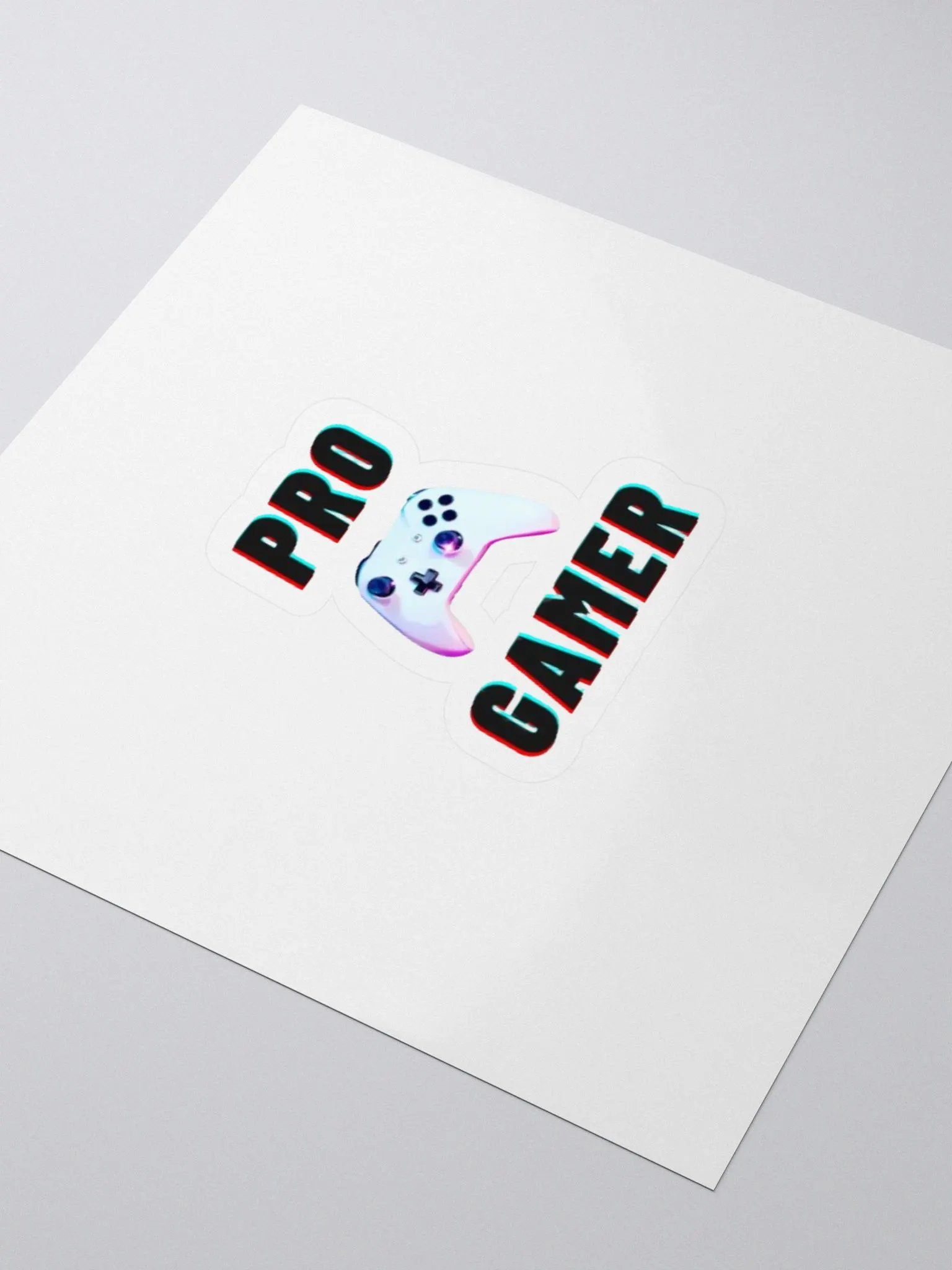 Pro Gamer 3D Controller Sticker product image (3)