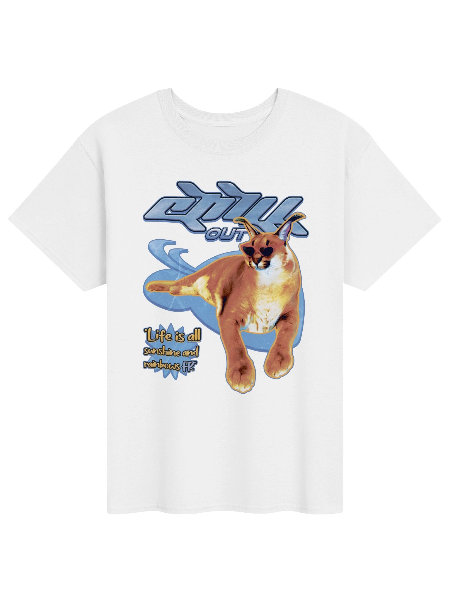 "CHILLOUT!" Y2K Style T-Shirt product image (1)