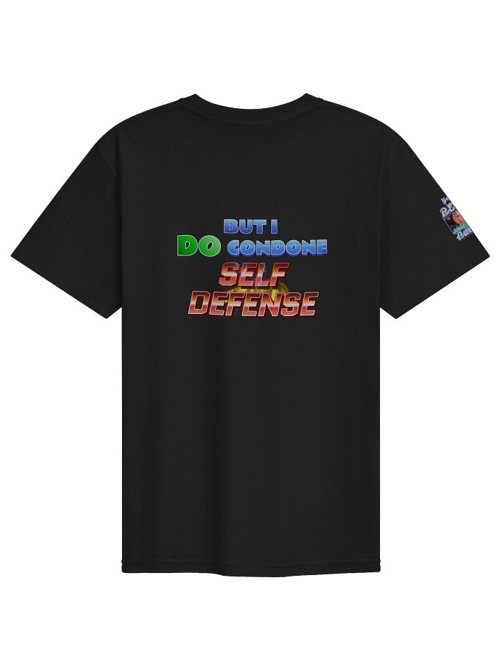 I Don’t Condone Violence Lightning Tee (Male) product image (19)