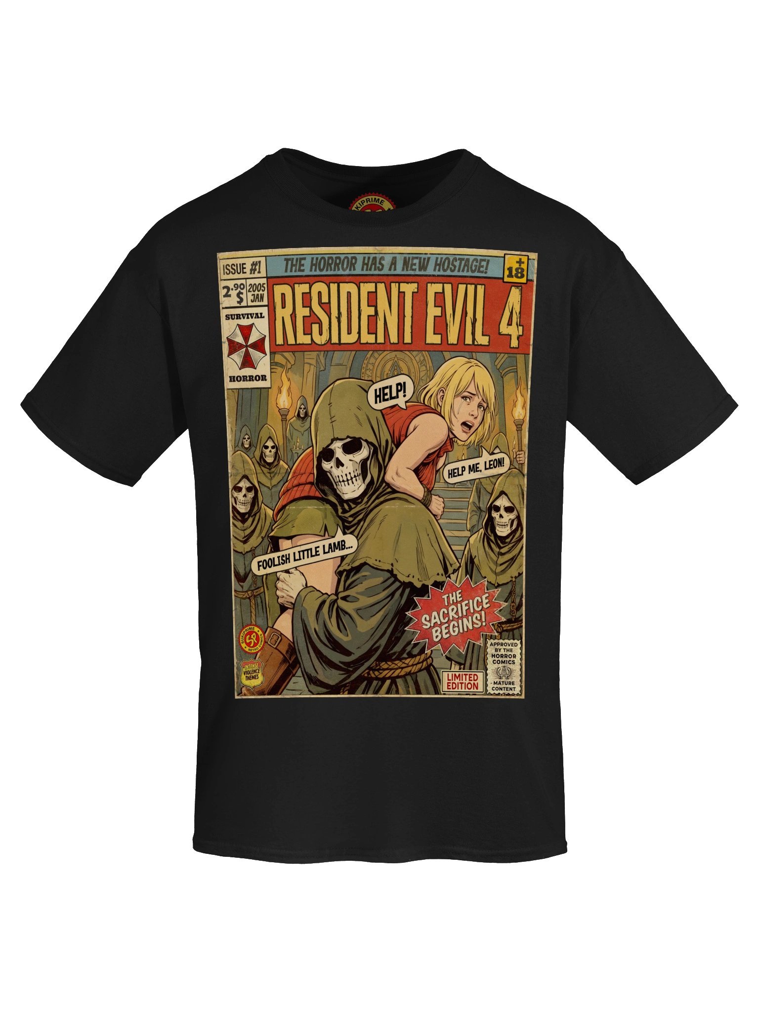 Ashley Comic Art Gaming T-Shirt product image (5)