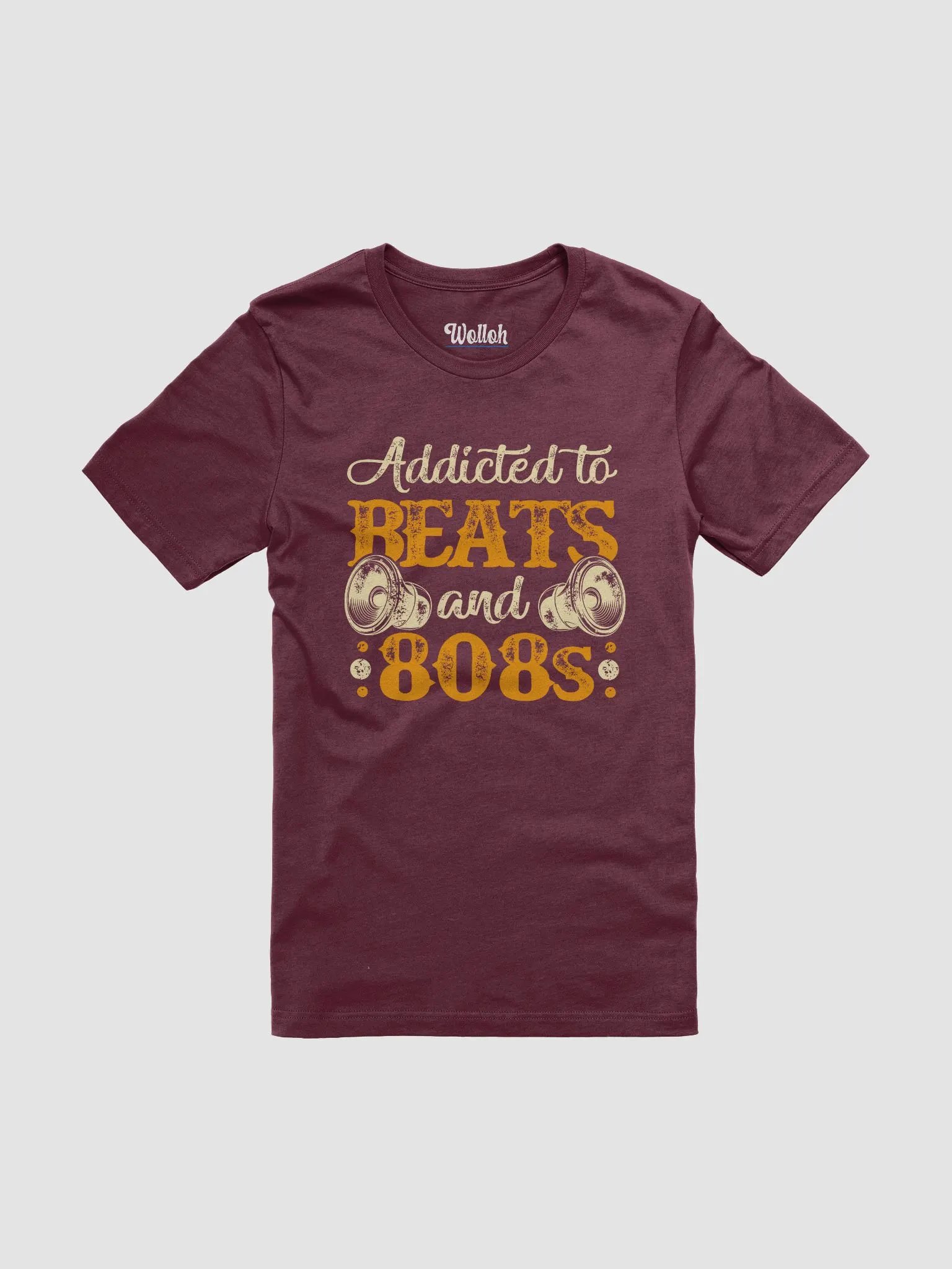 Addicted to Beats and 808s T-Shirt – Perfect for Music Producers and Bass Lovers product image (1)