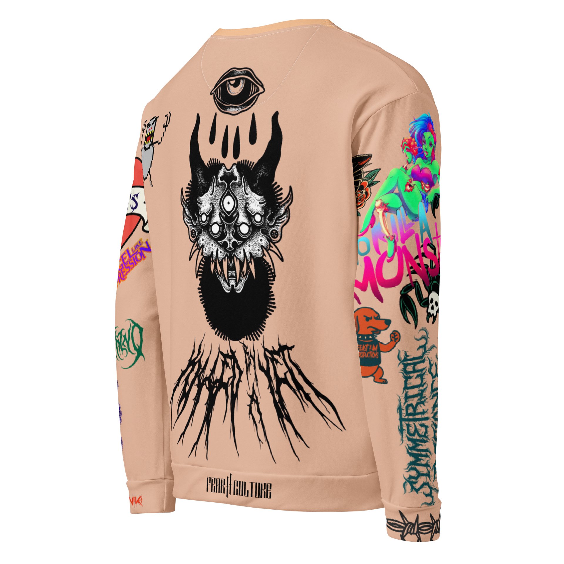Odd Duck Collab Tattoo Sweater product image (5)