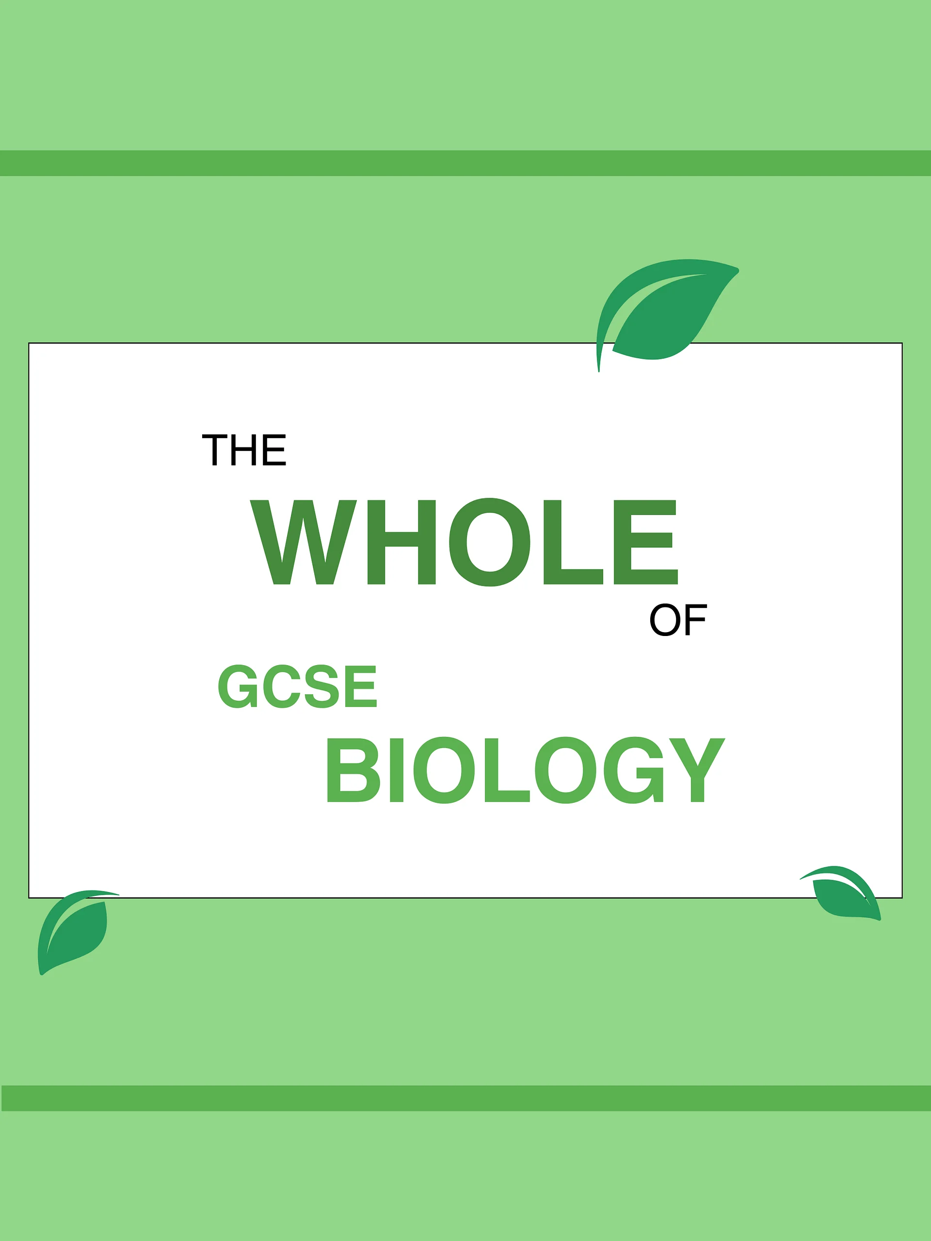 The WHOLE of AQA GCSE Biology Revision Notes (50+ Pages) | Revision Made Easy product image (3)