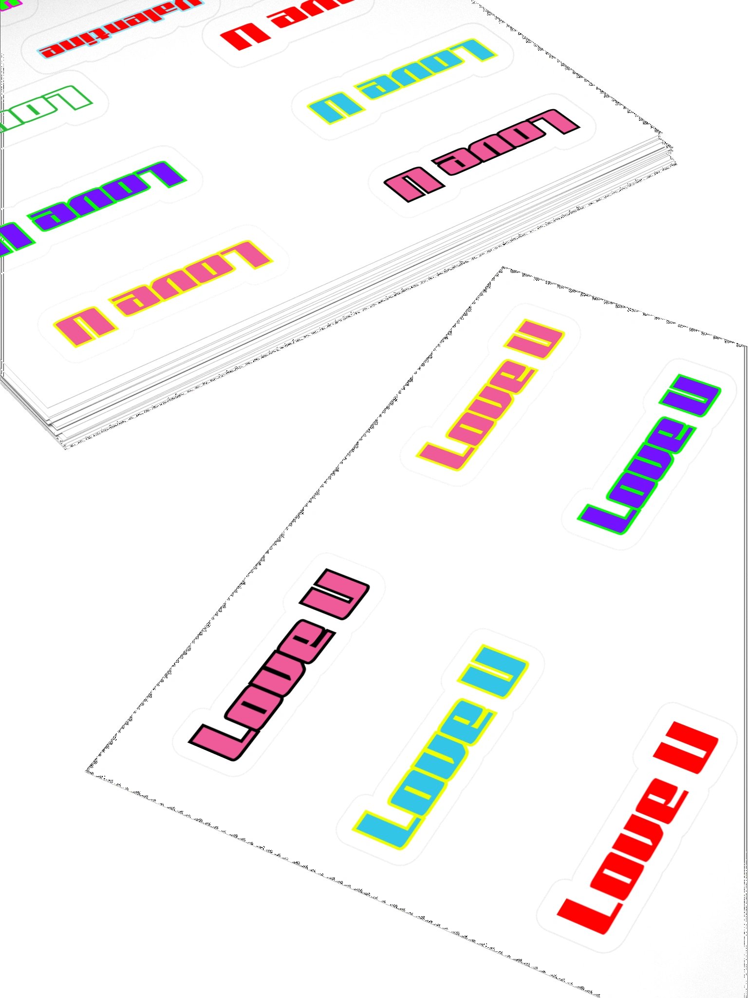 Valentine's Day Stickers 9PK product image (4)