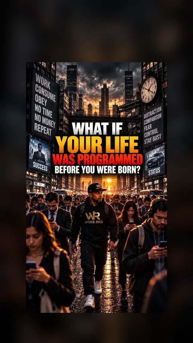 What if the life you’re living is the one you were programmed to follow? Are you ready to wake up? 🔥 🎧 Listen to Sleepwalking in HD — Woke Reg #TheMatrix #SpiritualAwakening #WakeUp #SleepwalkingInHD #fyp 