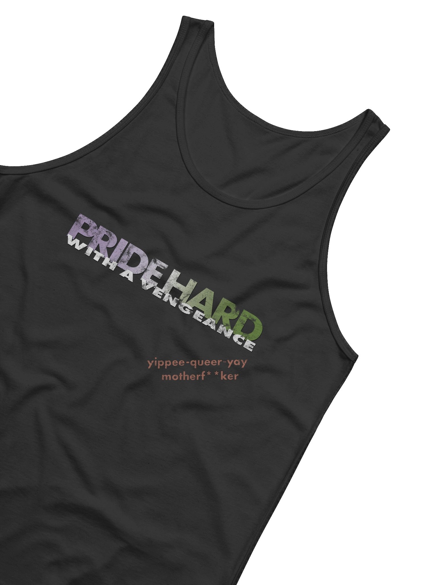 Genderqueer "Pride Hard" Tank Top product image (4)