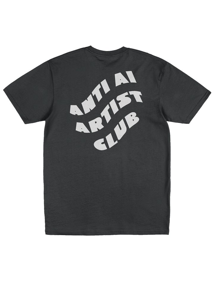 ANTI-AI ART Back Logo Heavy Tee product image (4)