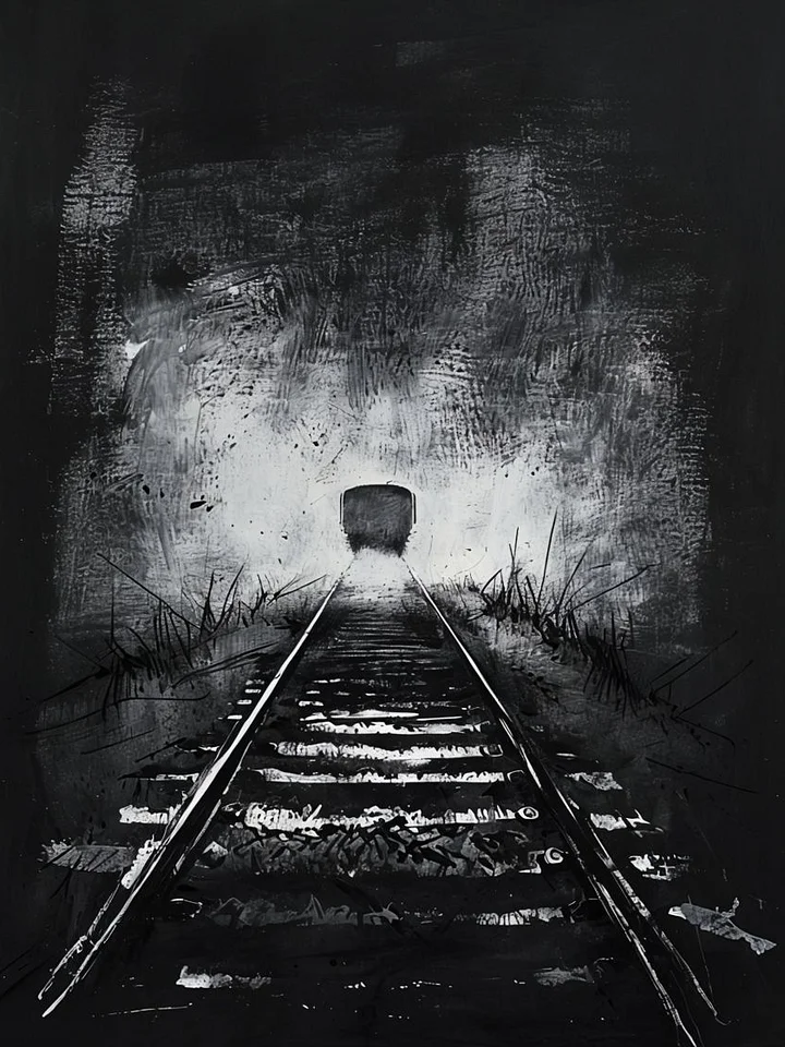Ethereal Tunnel Vision Framed Art product image (1)
