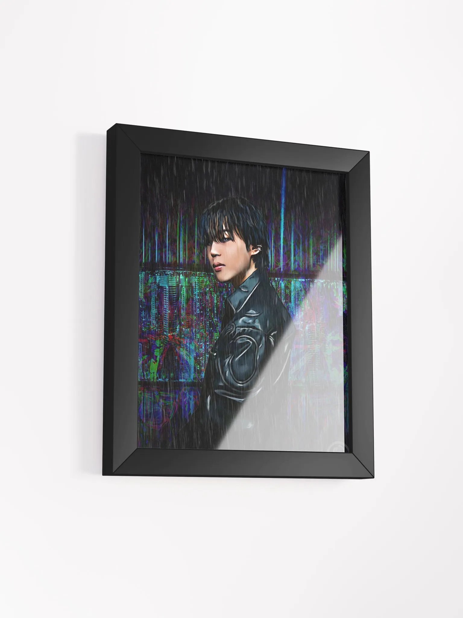 BTS - Rainy Cyber Jimin - Designed by ChimberArt product image (2)