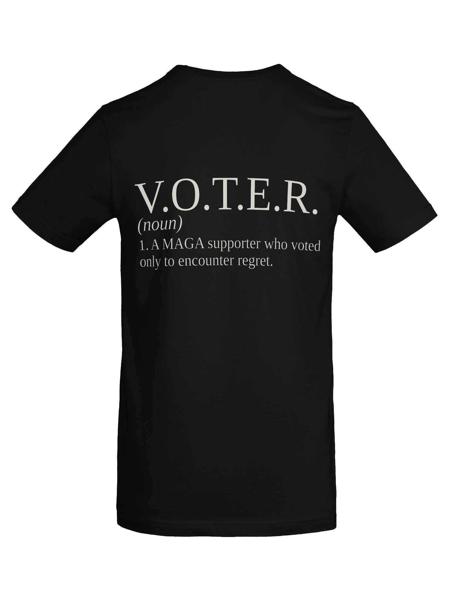 MAGA V.O.T.E.R. — Dictionary Tee (Back Print) (Dark Colors) product image (6)