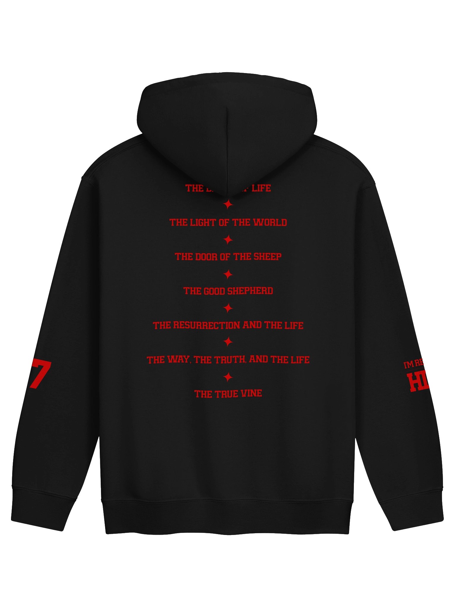 THE RED HOODIE | BIG & TALL product image (2)