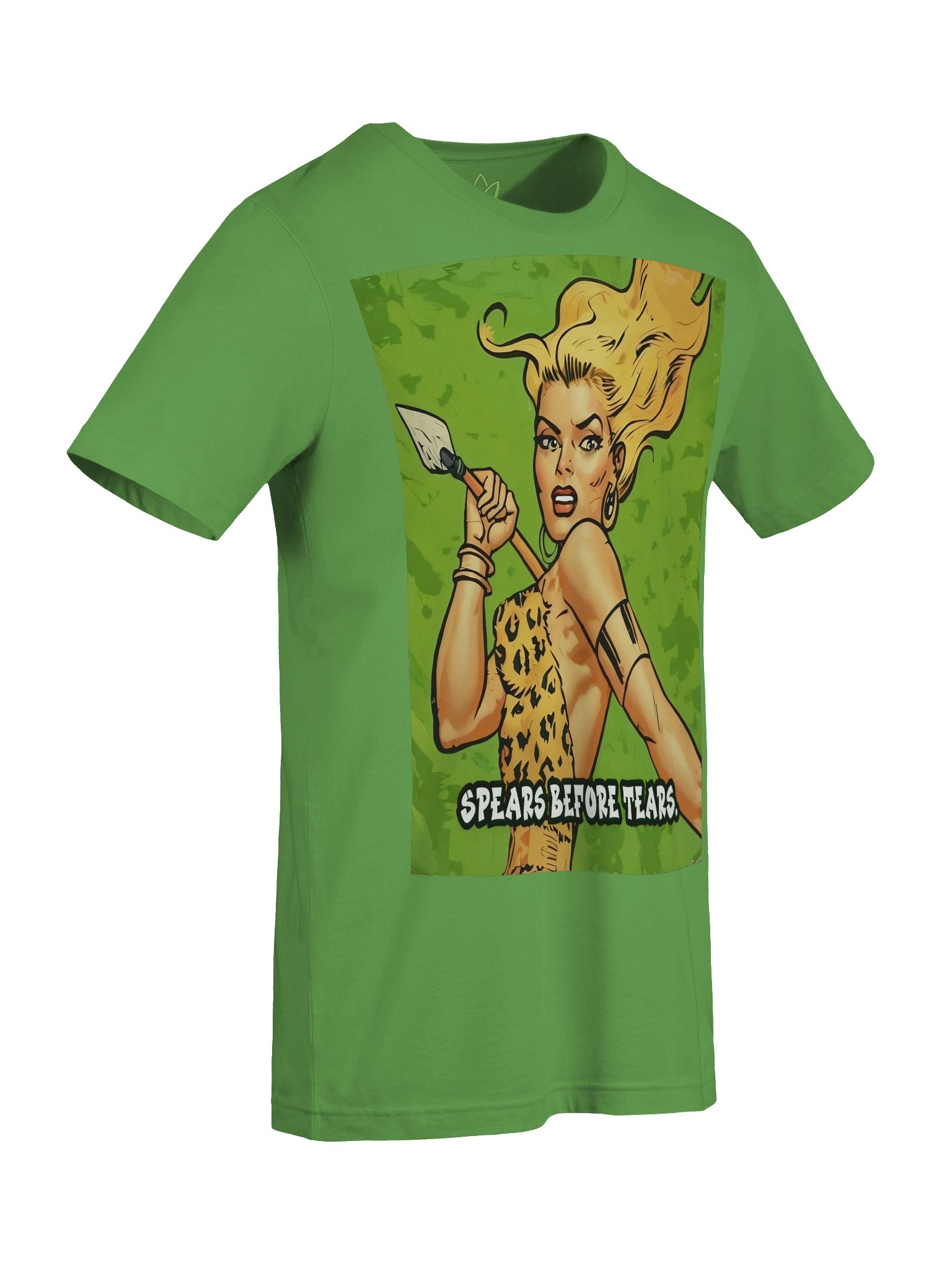 Spears Before Tears Graphic T-Shirt Vintage Comic Style product image (77)