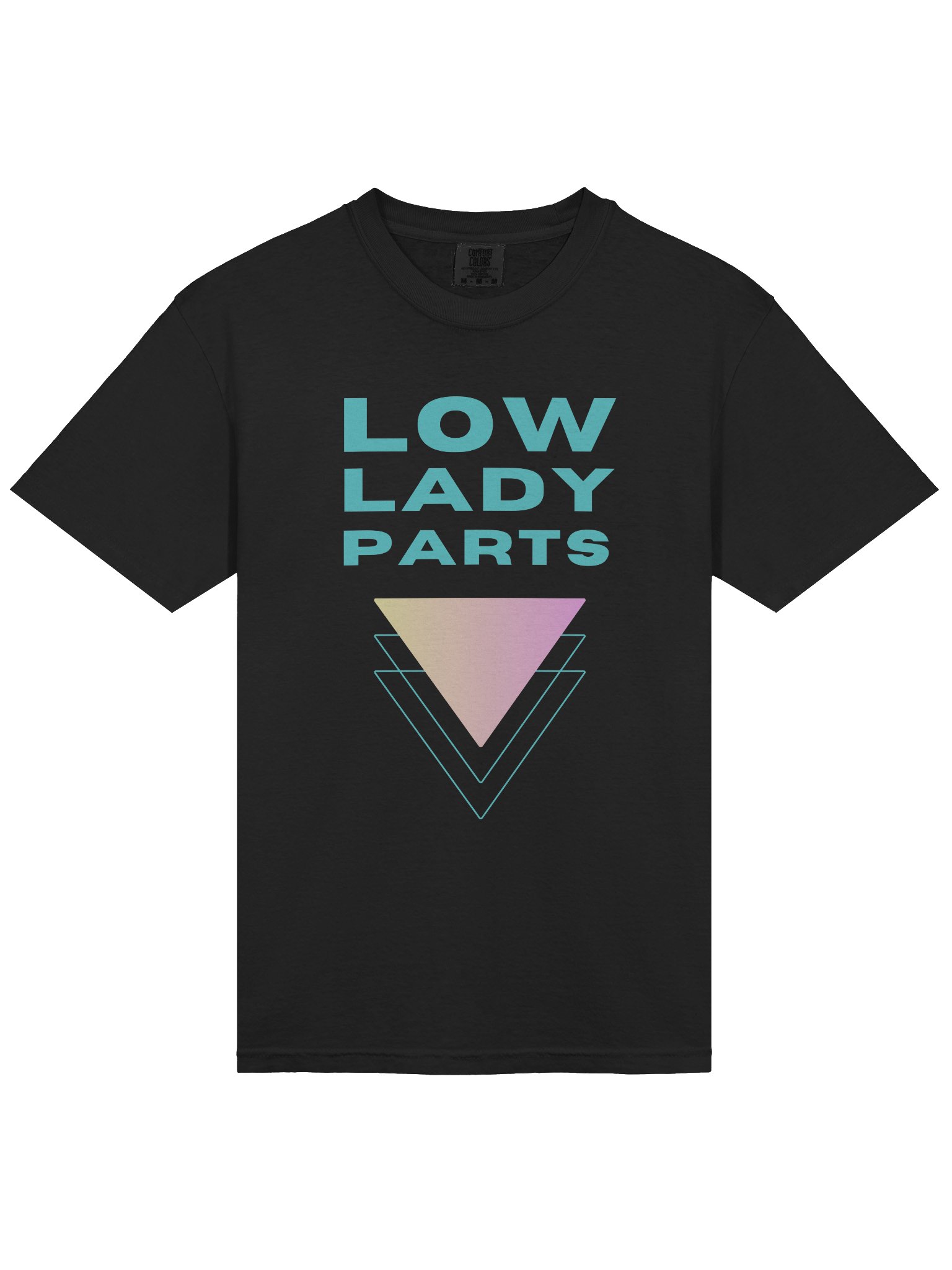 low lady black tee product image (3)