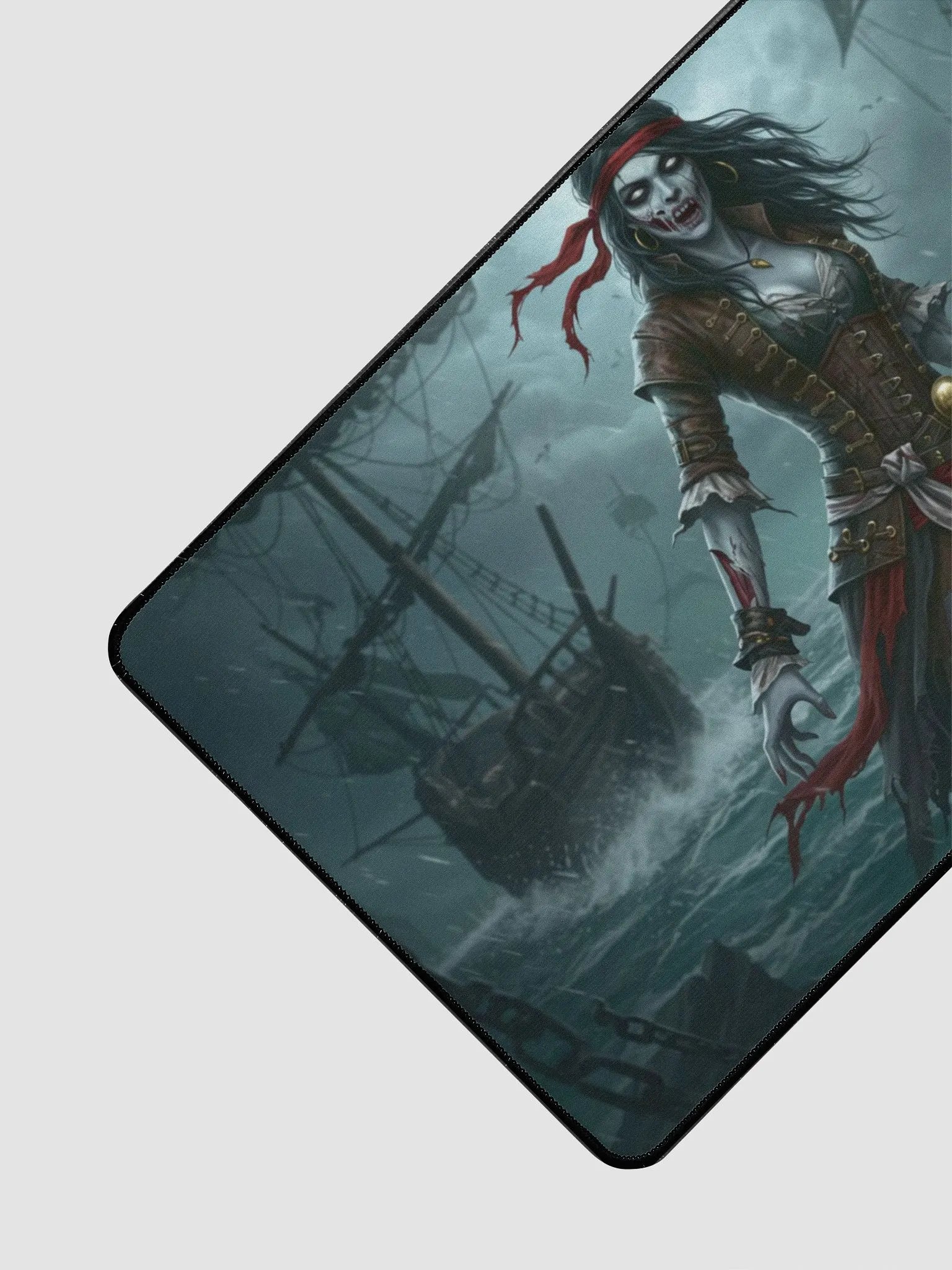 Zombie Pirate 00 Desk Mat product image (3)