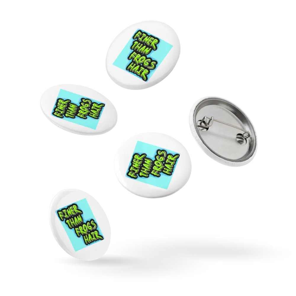 Finer Than Frogs Hair Pin Button Set product image (14)