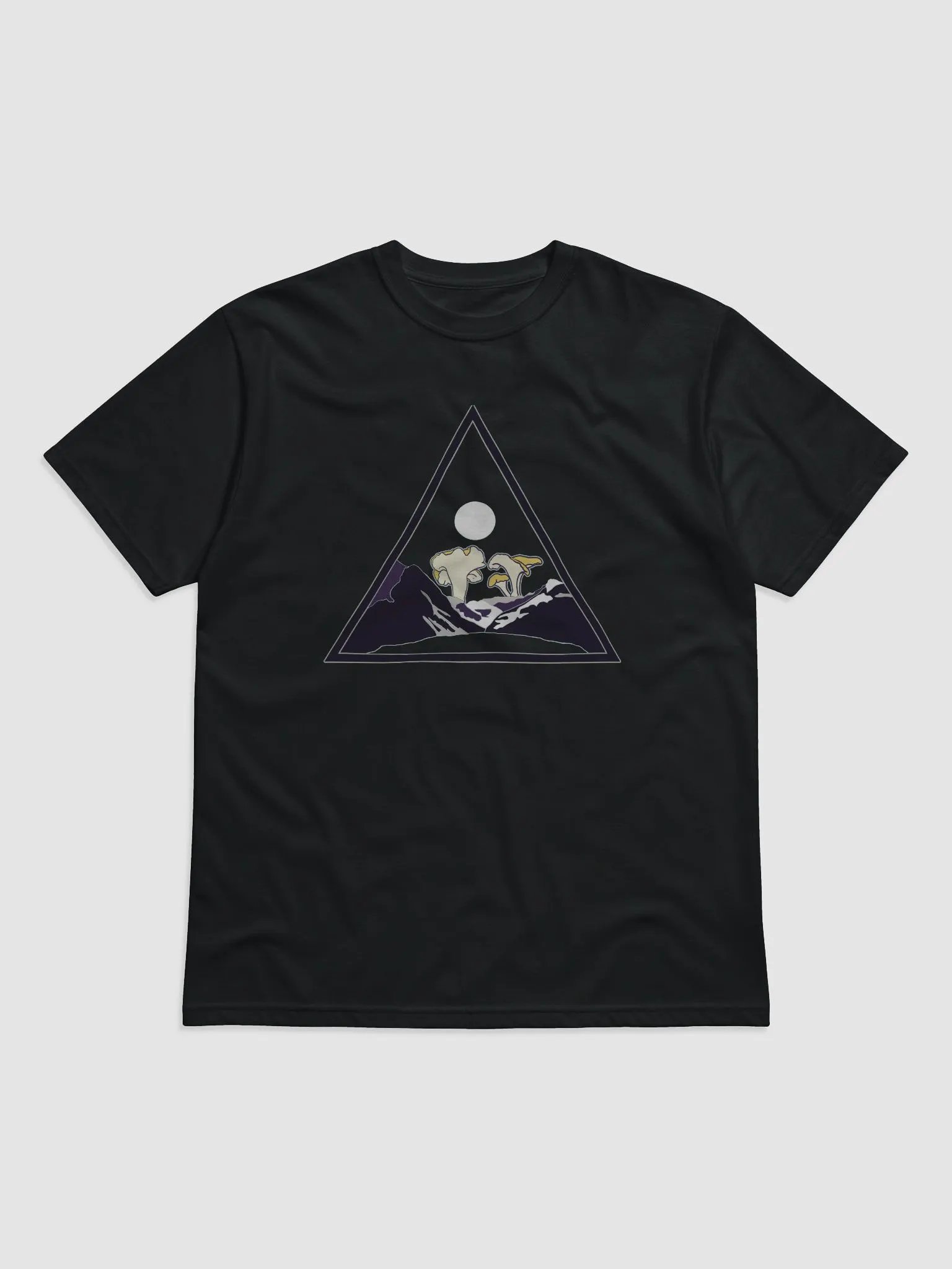 Eco-Friendly Midnight Mushrooms Tshirt product image (1)