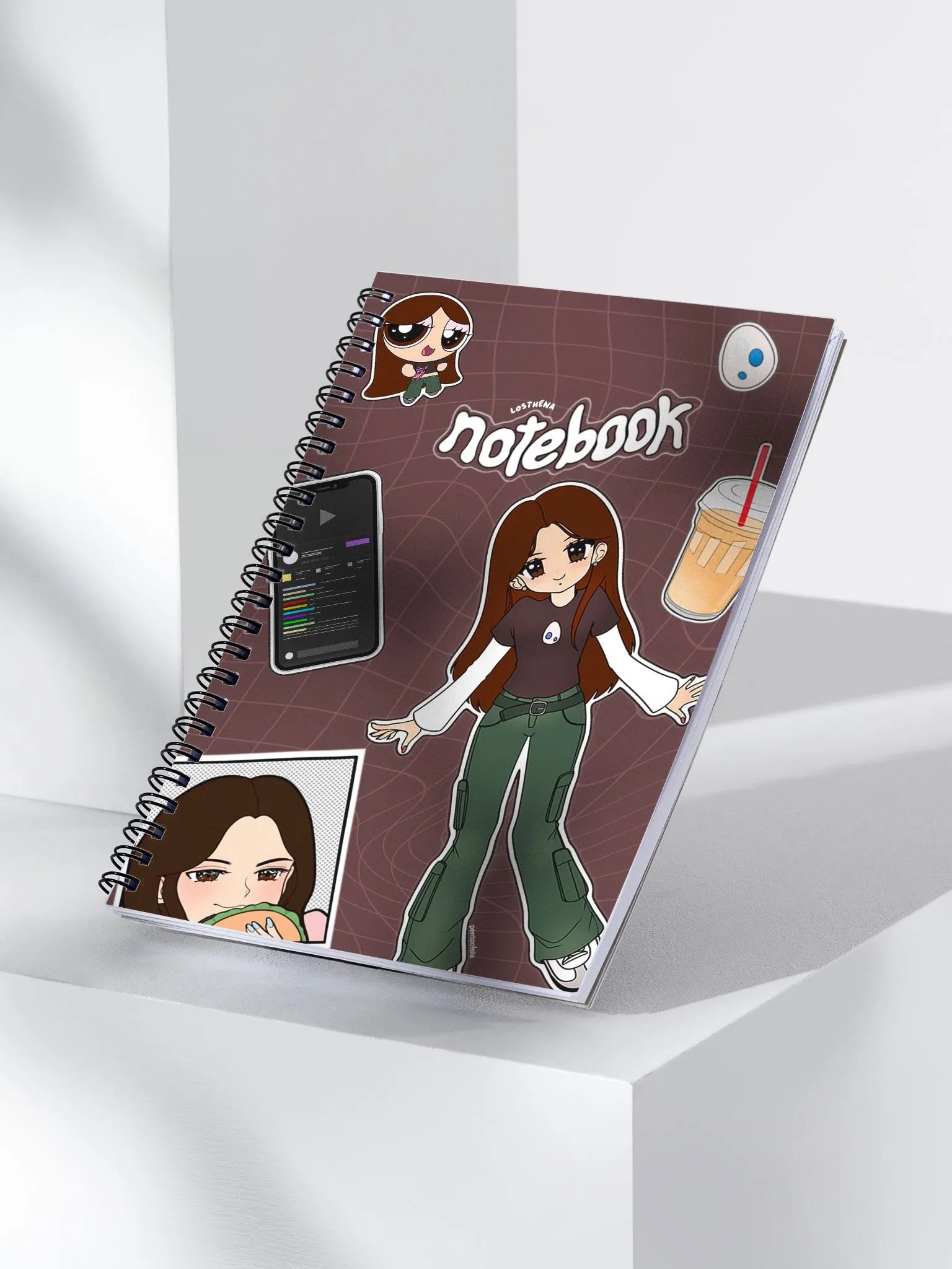 Losthena Notebook - Let's be friends! [HenaY2K Set] product image (3)
