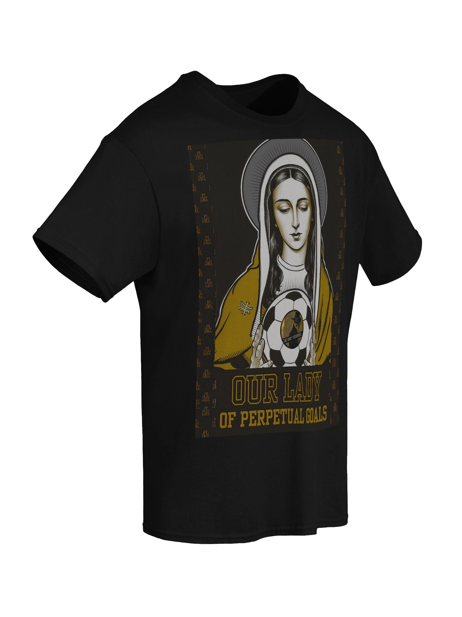 Our Lady of Perpetual Goals Soccer T-Shirt product image (36)