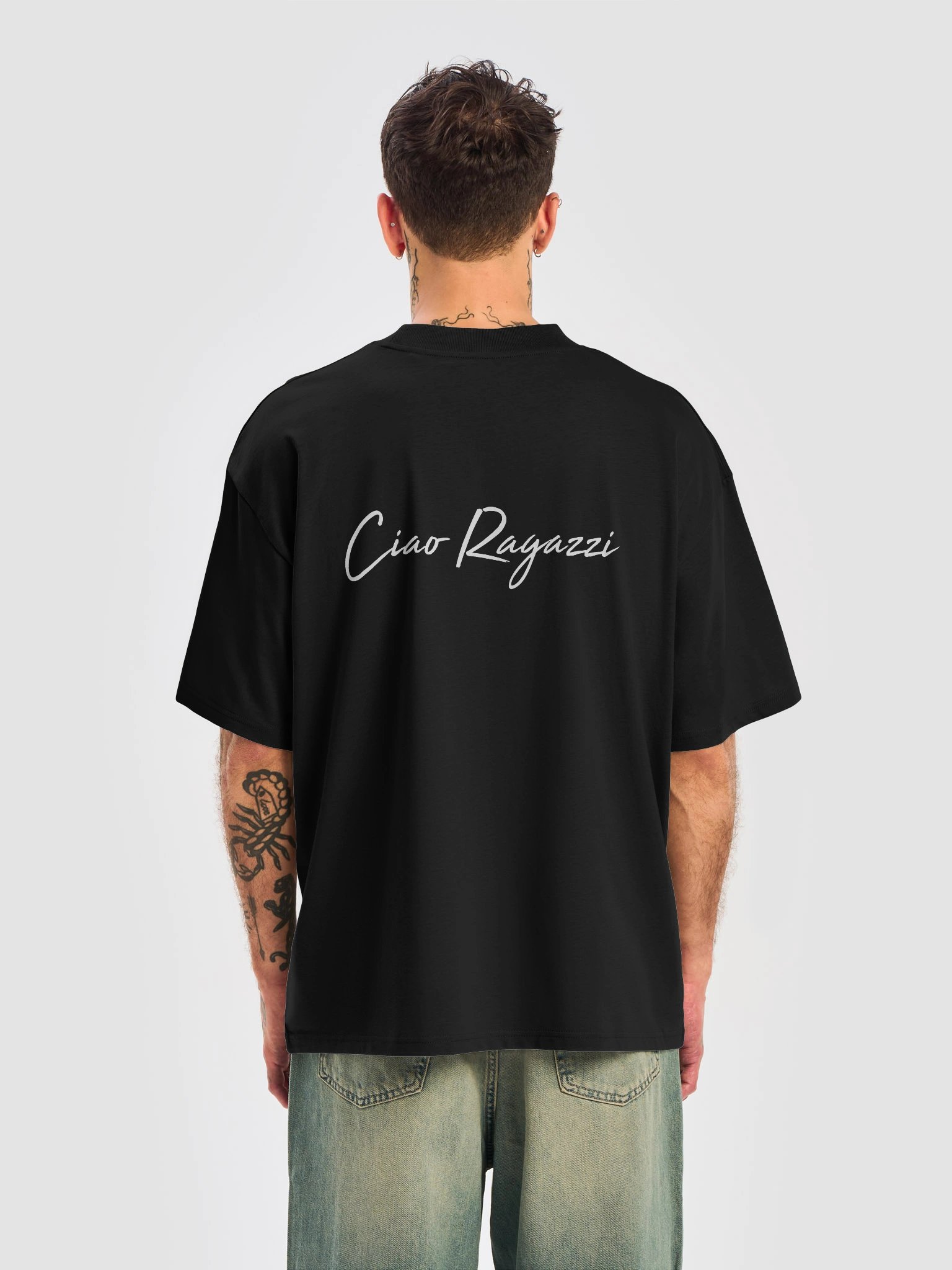 „Ciao Ragazzi“ Oversized Organic Heavy Tee product image (8)