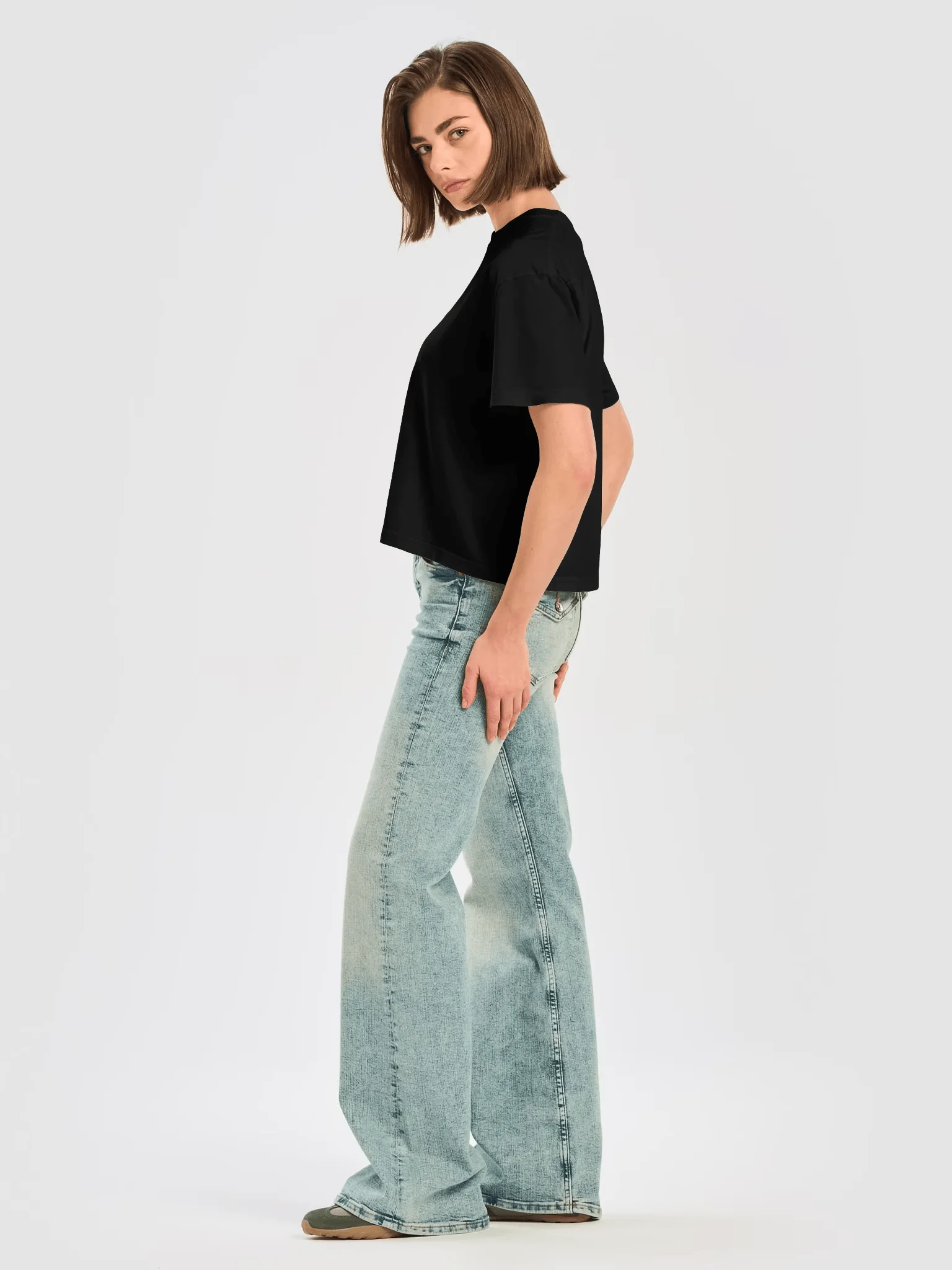 Cropped Tee - Rose product image (5)