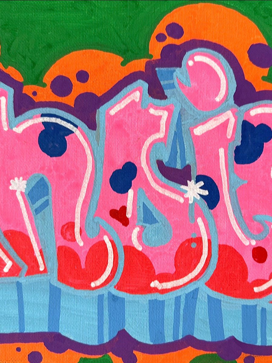 INDIE 184 GRAFFITI PAINTING 10 product image (1)