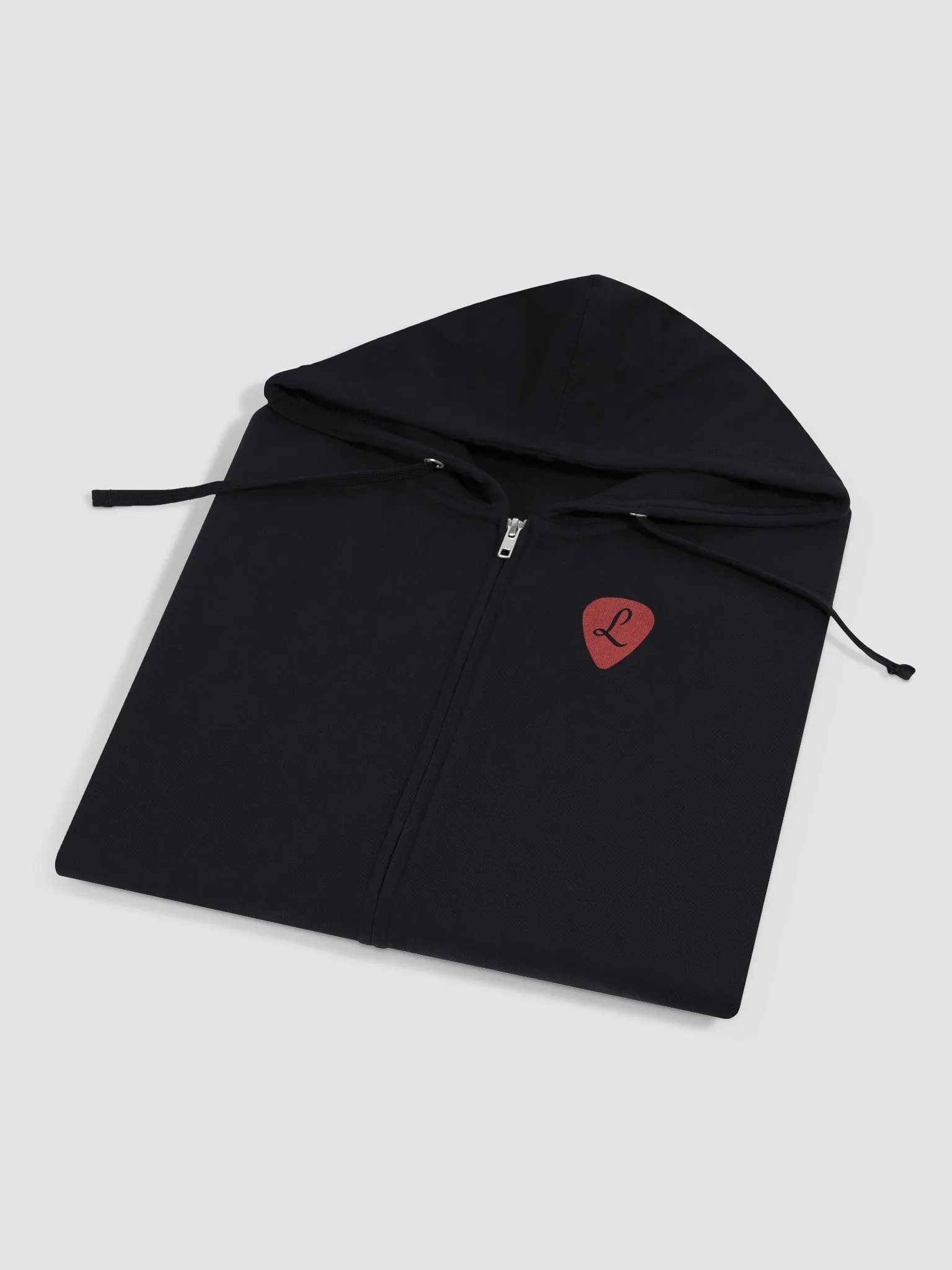 Minimal Letters Zip-Up Hoodie product image (4)