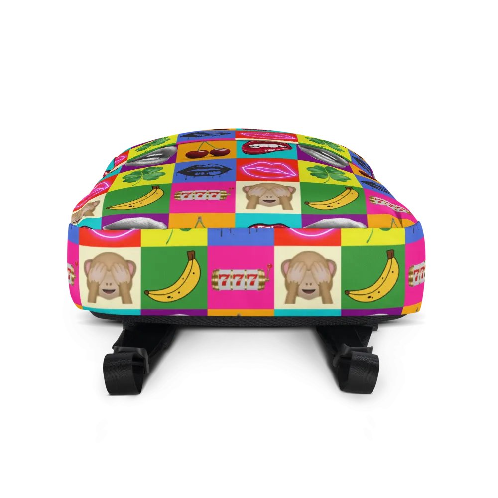 Vibrant Icons All-Over Backpack product image (3)