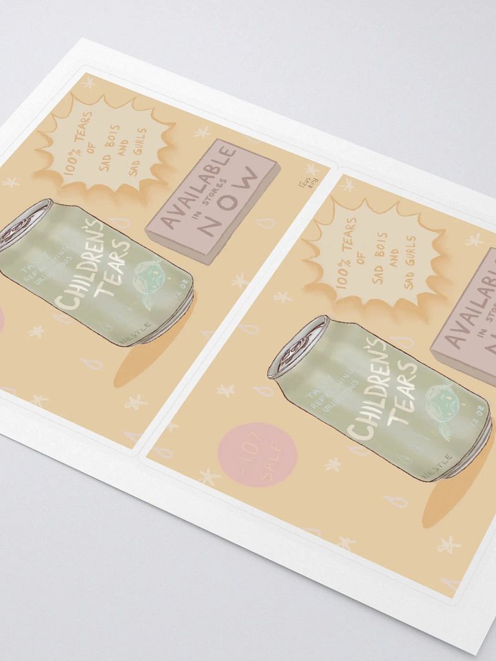 children's tears stickers product image (2)