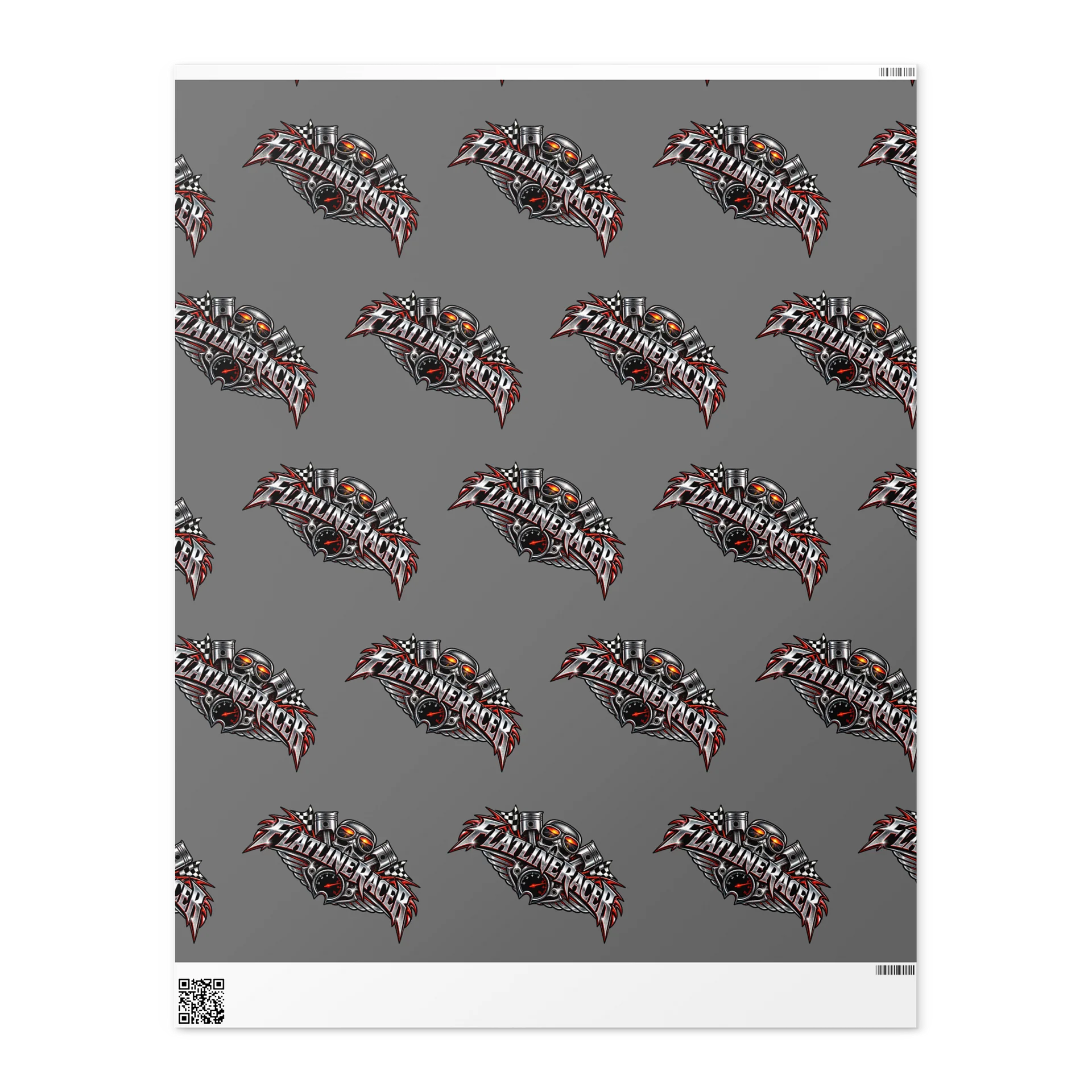 FLATLINE RACER — Full Throttle Wrapping Paper product image (2)