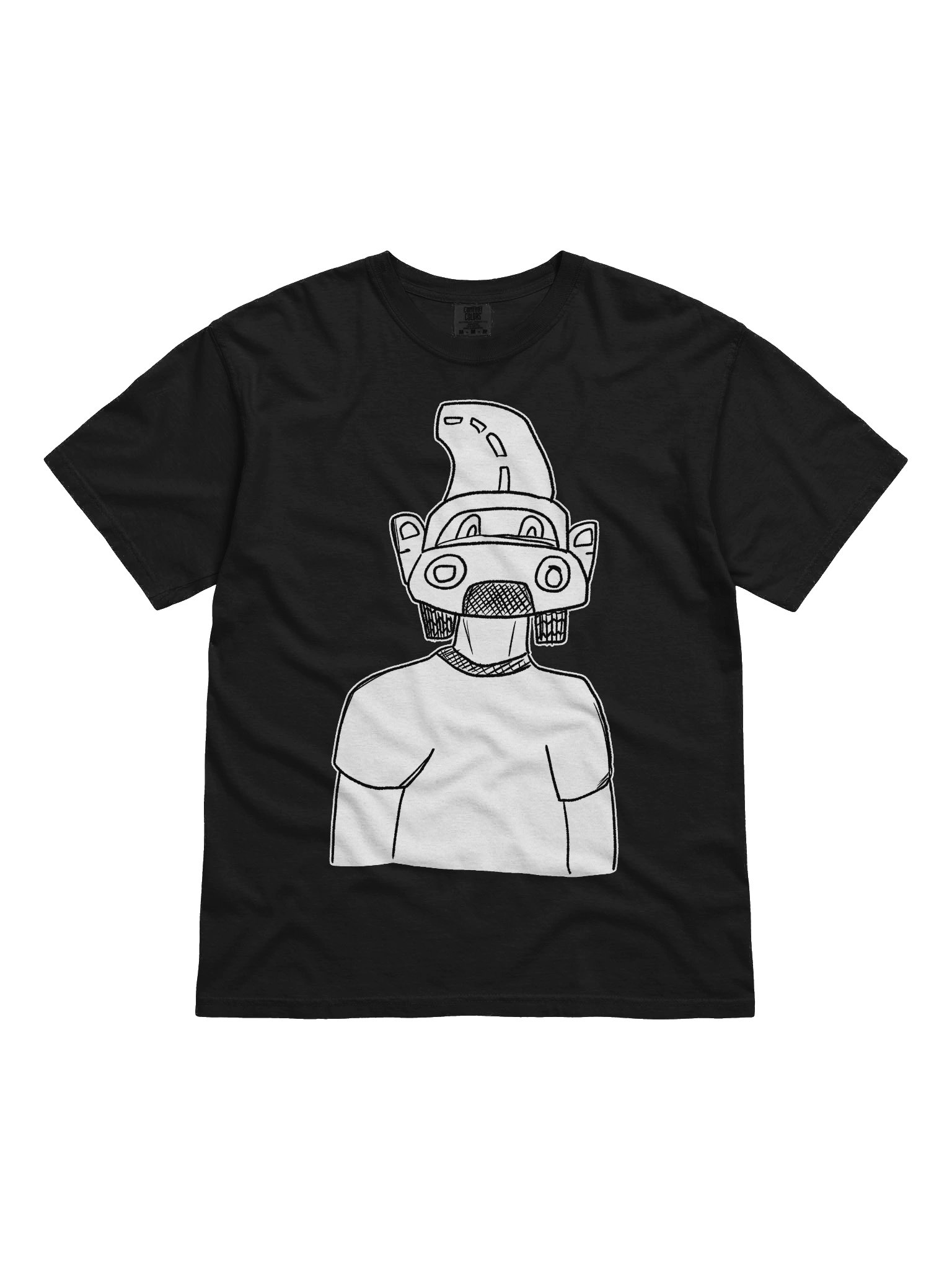 Car Head T-Shirt (Sabre.Plus Exclusive) product image (1)