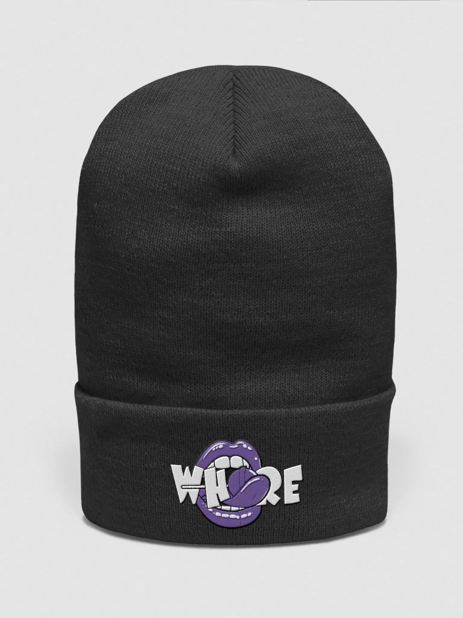 WHxRE PURPLE POP/LIPS BEANIE product image (1)