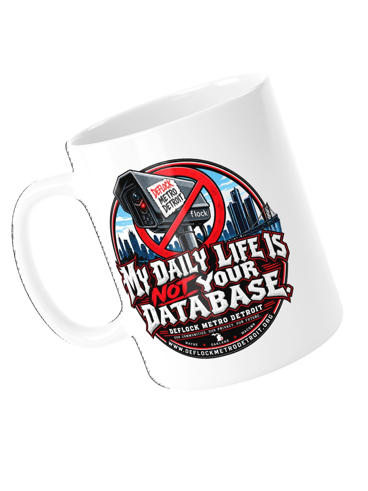 My Daily Life Is Not Your Database Mug product image (13)