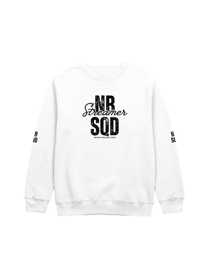 Official Noobsquad Ladies Sweatshirt (White) product image (1)