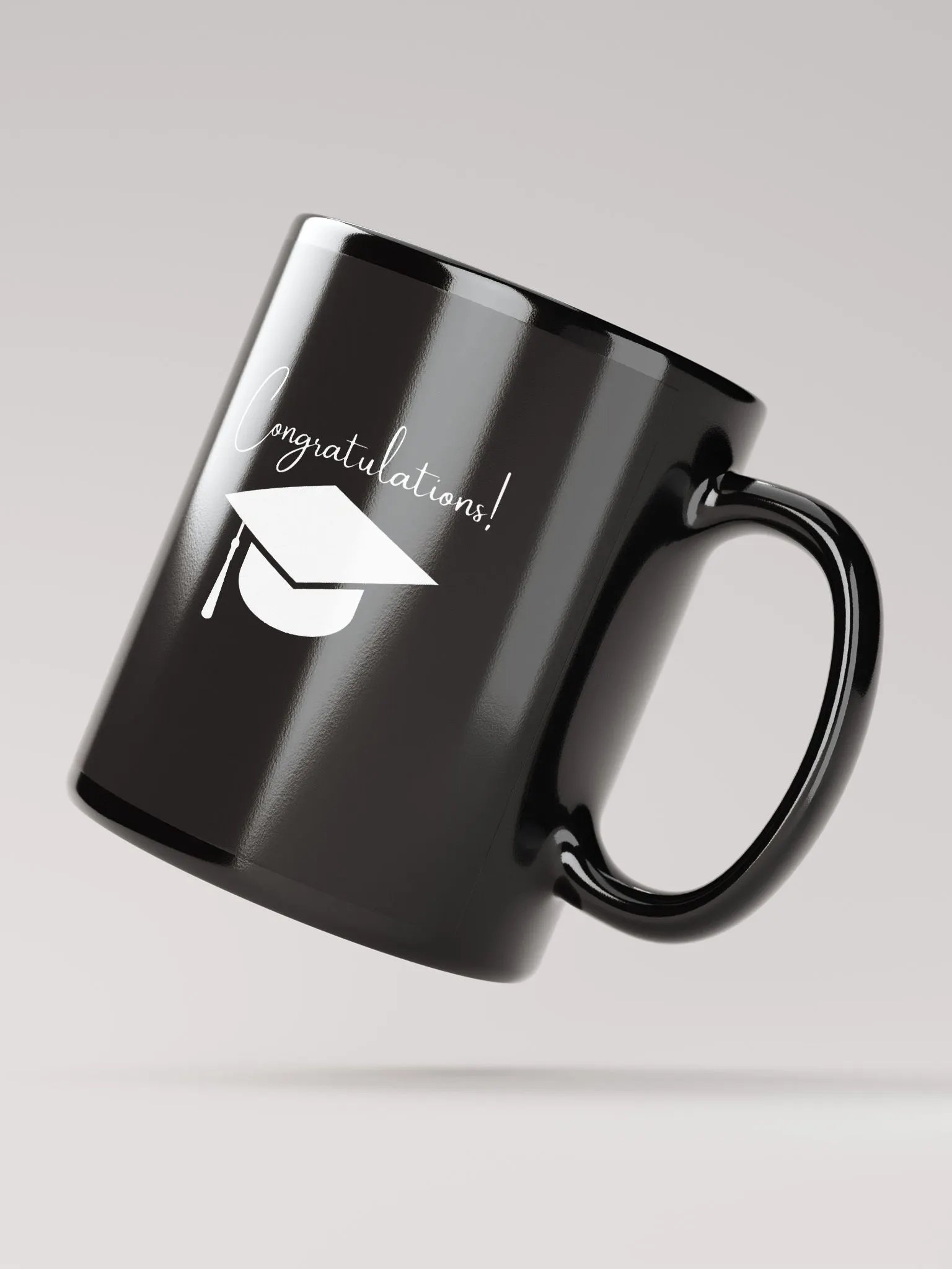 Congratulations Black Mug product image (4)