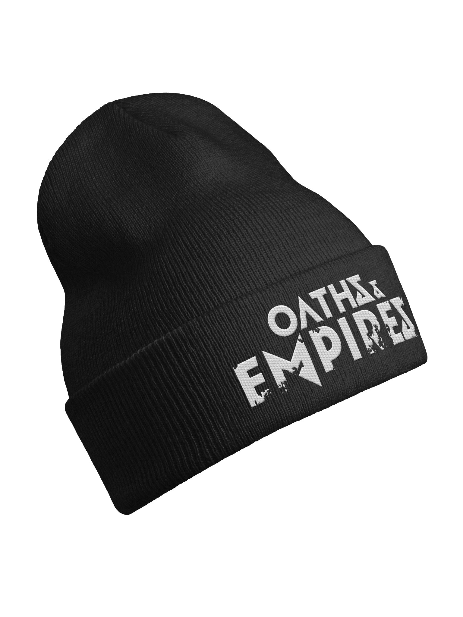 Oaths & Empires Black and White Beanie product image (8)