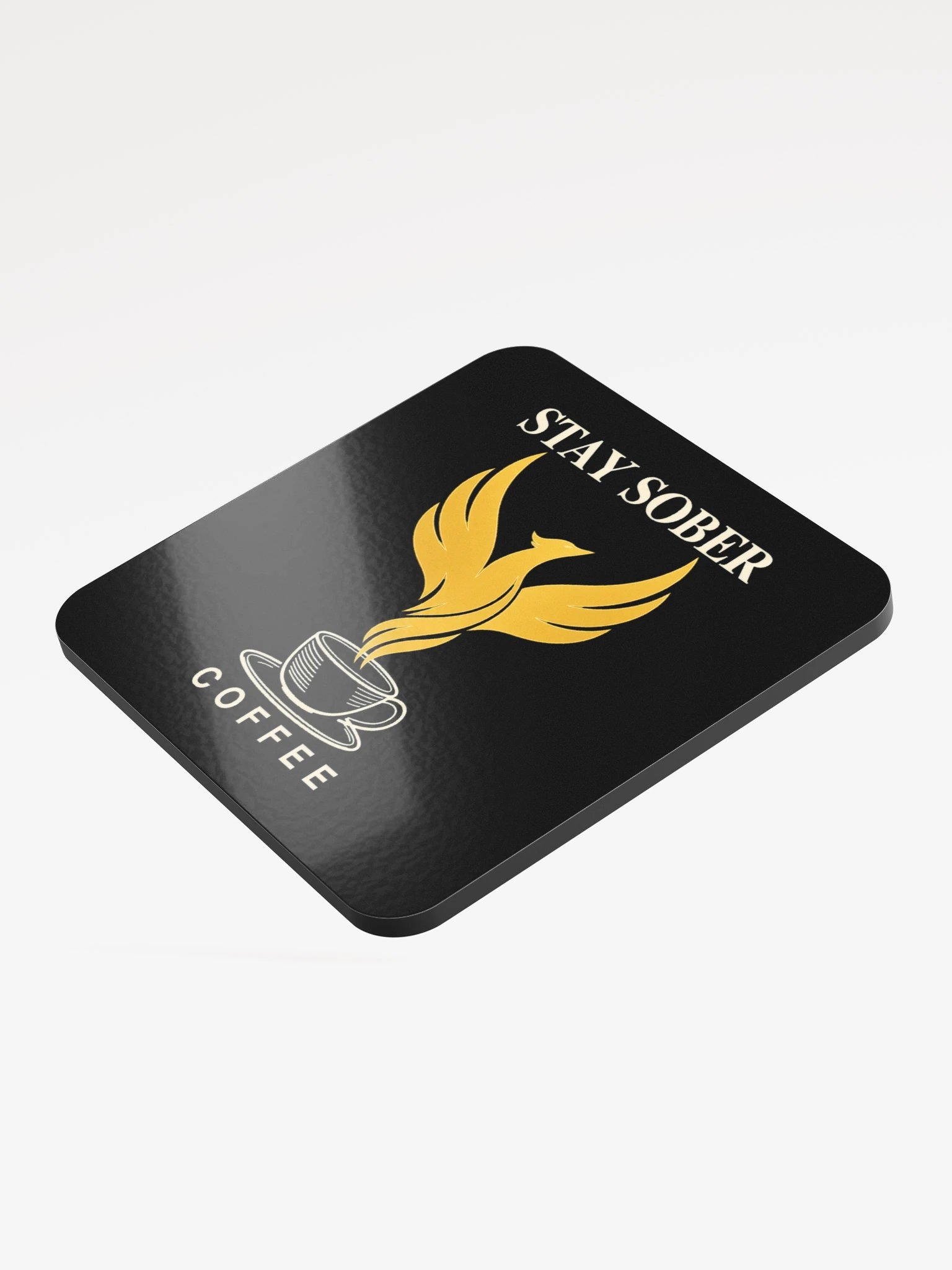 Stay Sober Coffee Roastery Coaster product image (3)