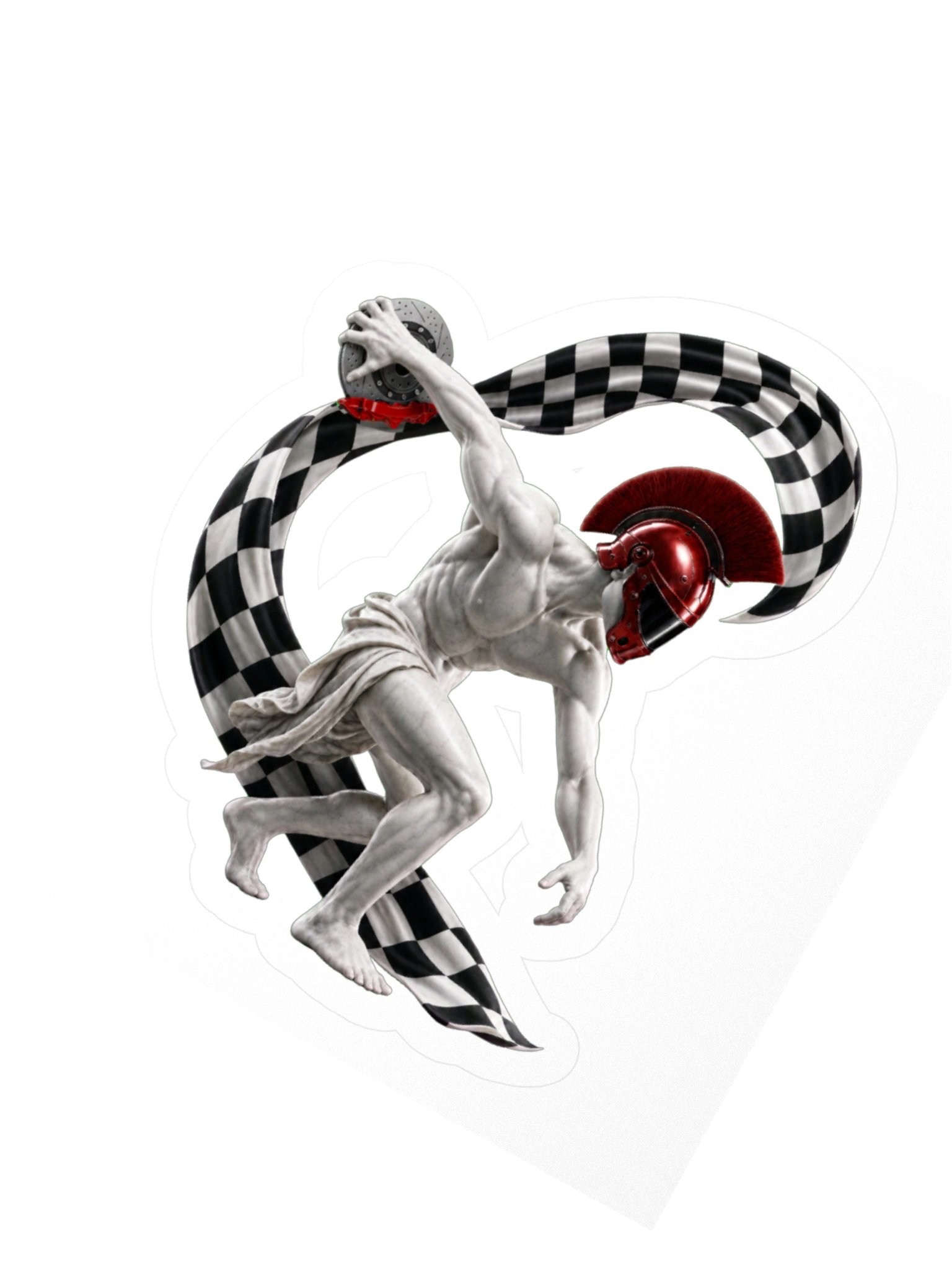 Adesivo Tribuna Motori - Statua Racing product image (2)