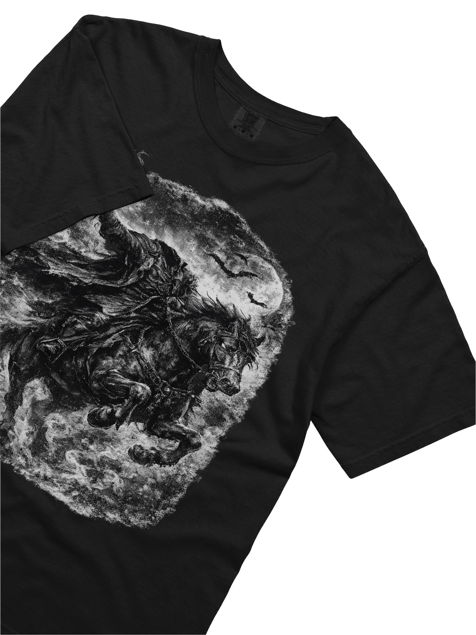 Headless Horseman Graphic Tee | Vintage Halloween Gothic Shirt product image (11)