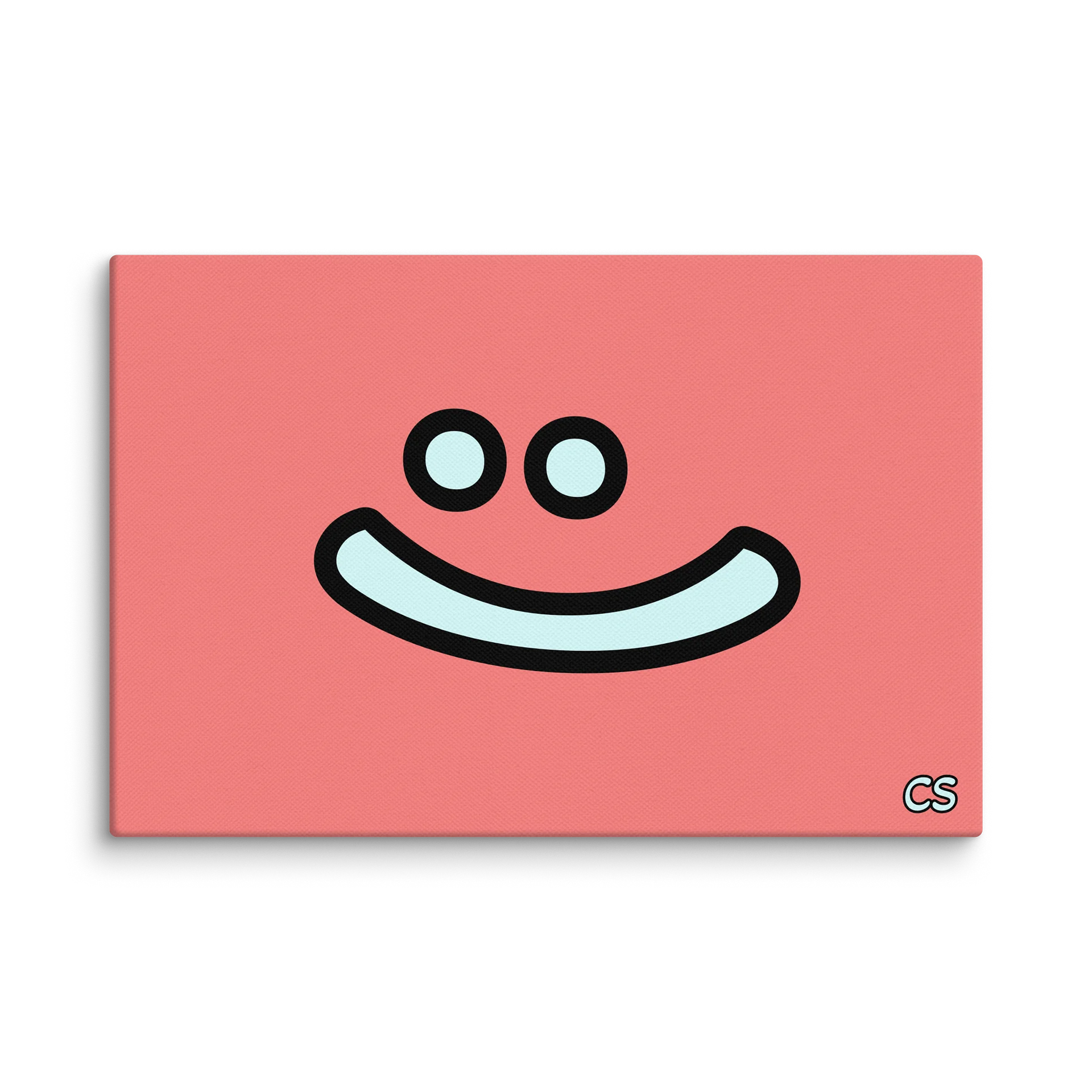 CS, Smiley 12"x18" Wall Art product image (1)