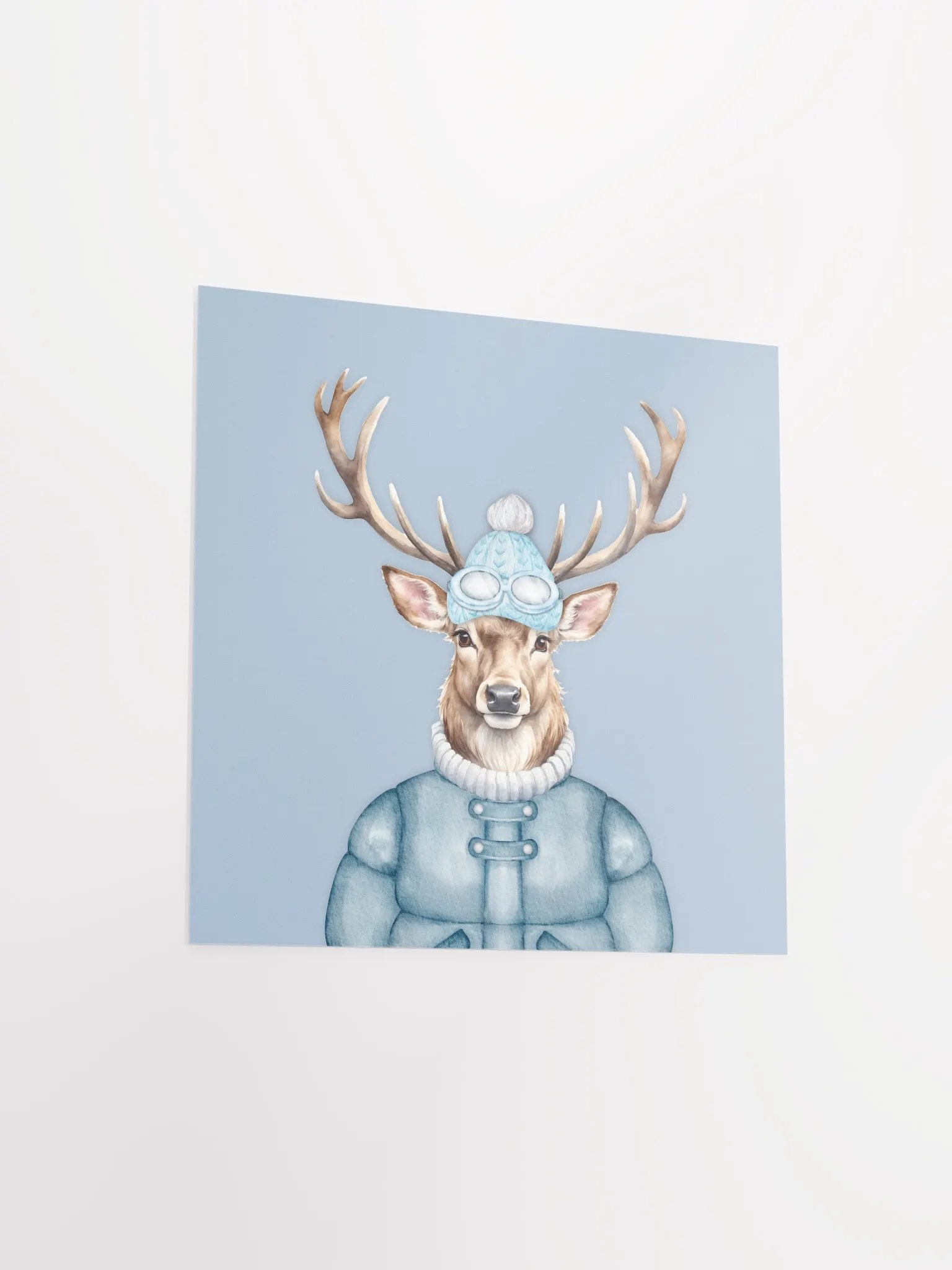 Winter Wonderland Deer Poster product image (15)