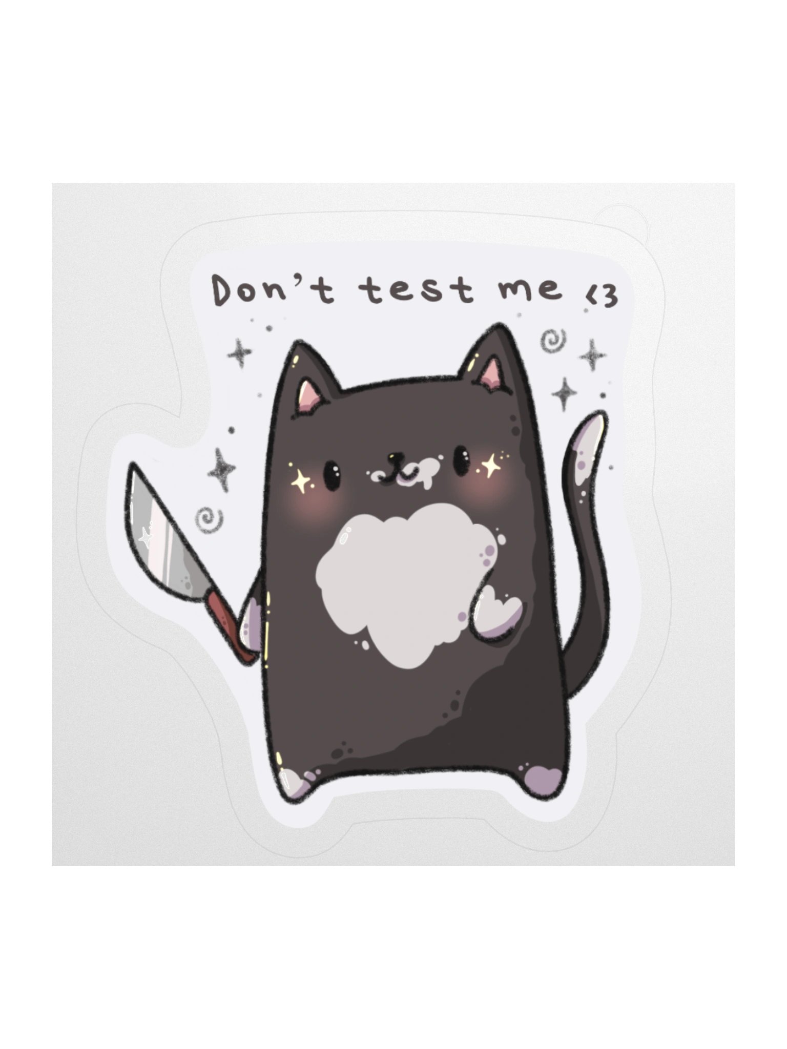 Picasso Dont Test Me Sticker product image (1)