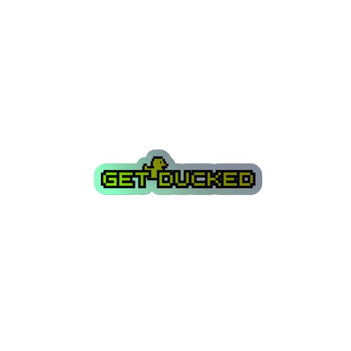 Get Ducked Sticker product image (2)