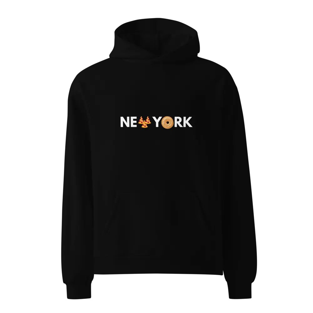 New York Pizza Bagel Hoodie product image (1)