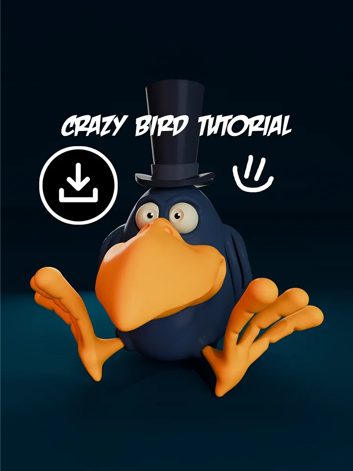 CraZZZy Bird - zBrush Tutorial product image (1)