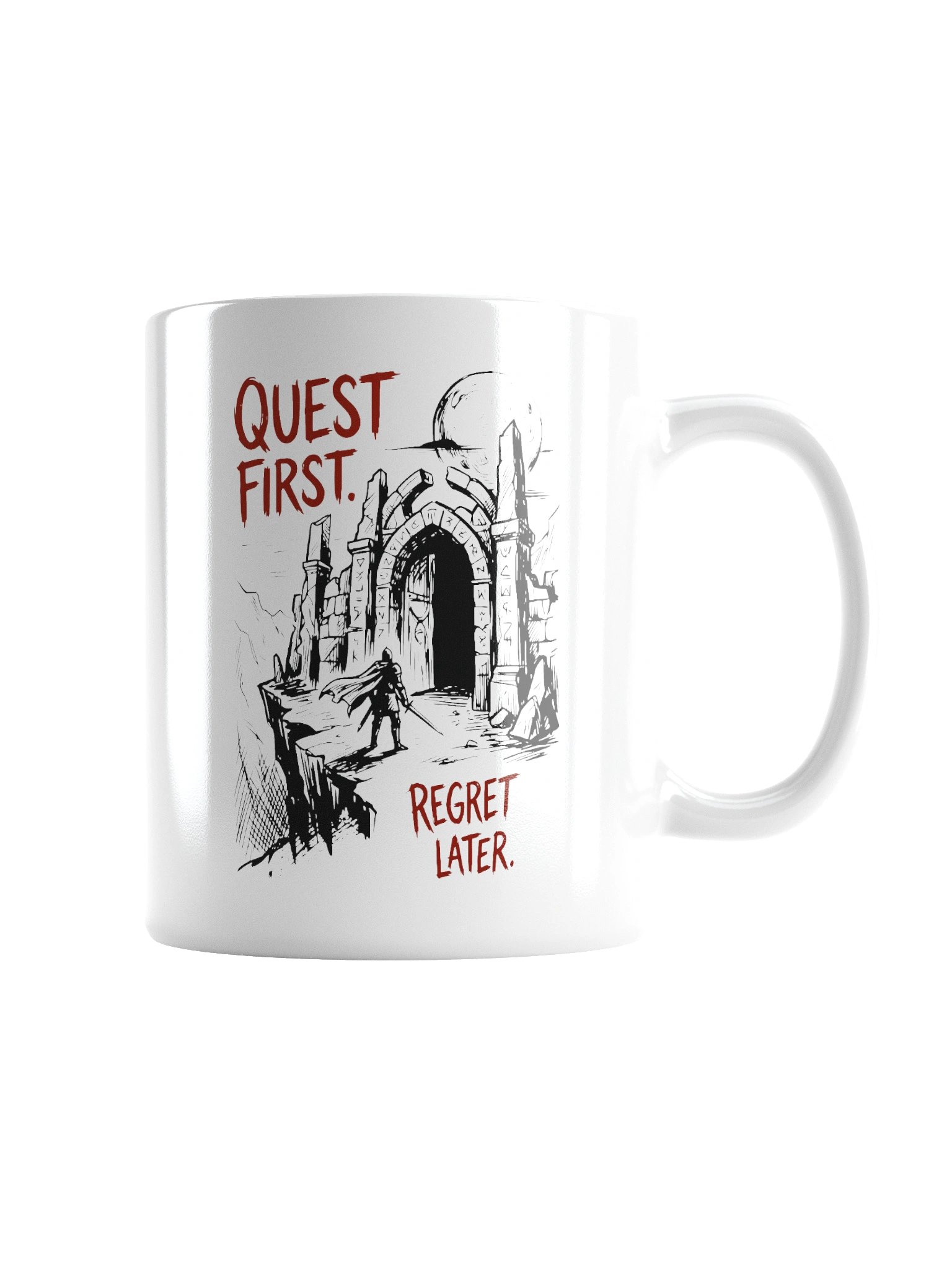 Quest First. Regret Later Mug product image (3)