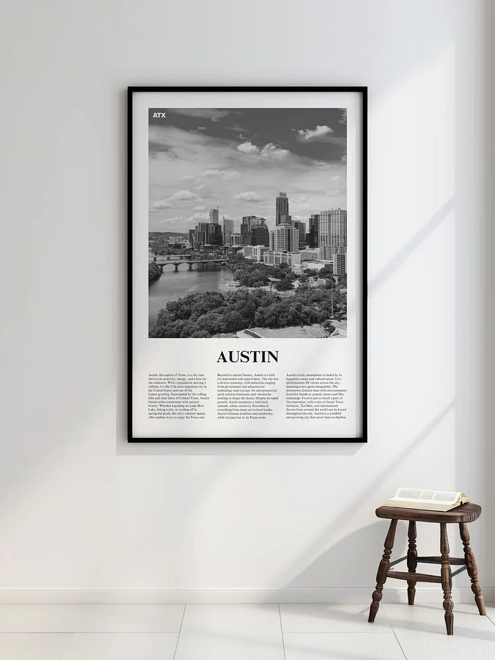 Austin 01 Newspaper Poster product image (2)