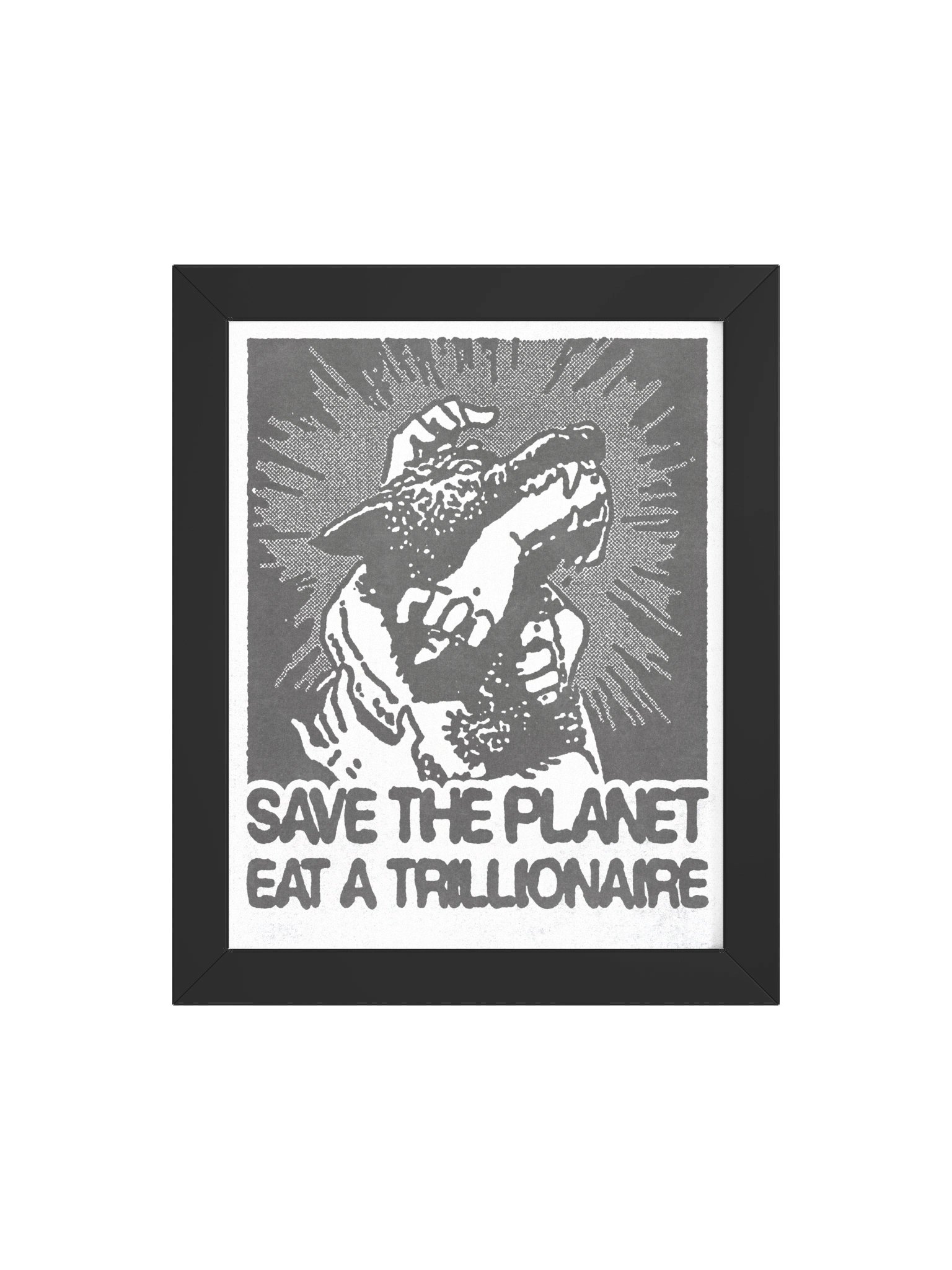SAVE THE PLANET ! Framed Print. product image (4)