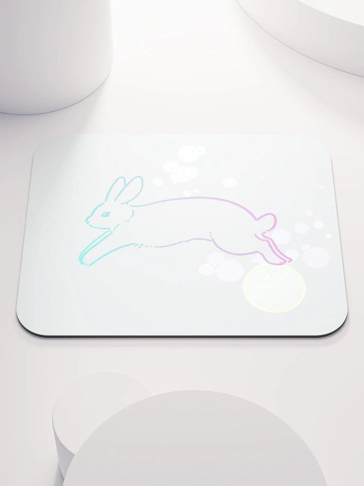 Bubble Bunny Mouse Pad product image (1)