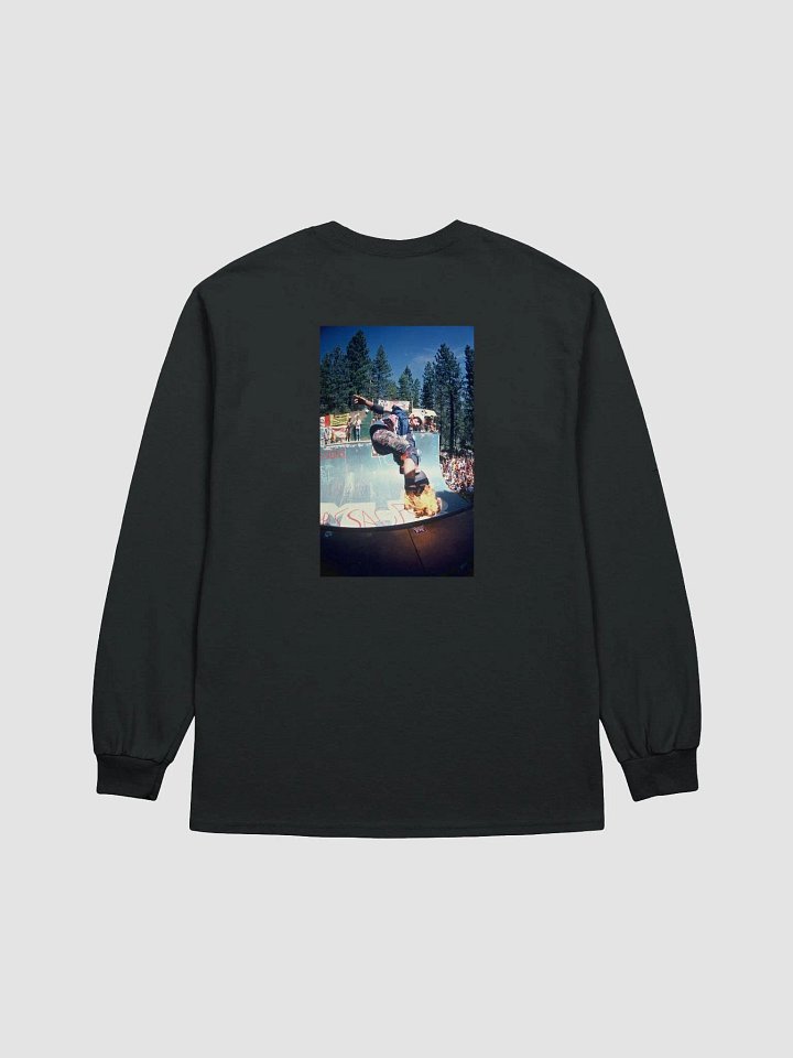 Lance Mountain 1985 Tahoe | Long Sleeve Crew Shirt (Dark) product image (2)