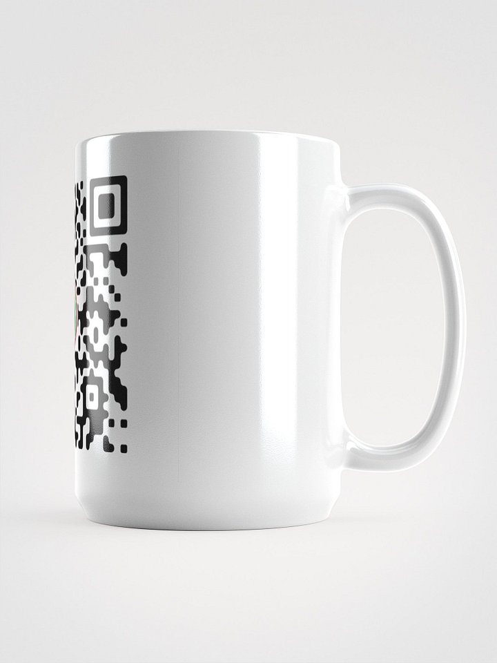 Vivid QR Code Circle Mug product image (2)